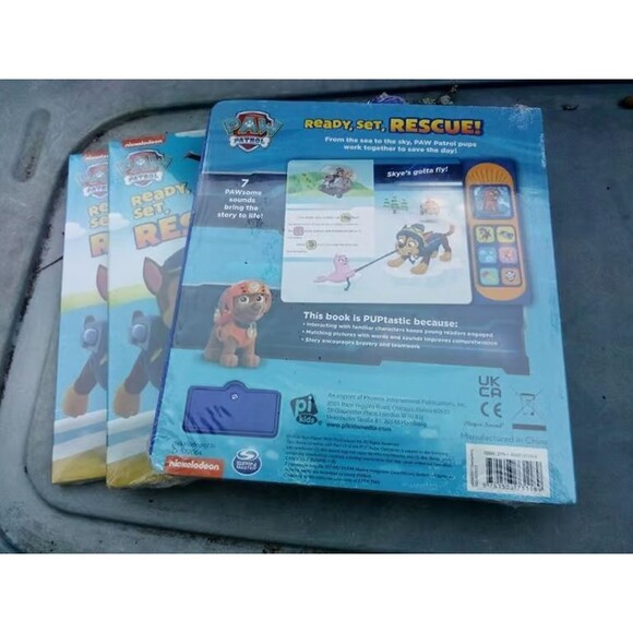 Musical Paw Control 'Ready Set Rescue' Kids Book...(B1) - Picture 2 of 2